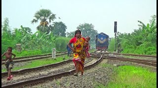 Rupsha Express (Chilahati to Khulna) train hauled by 6514/WDM-3A Locomotive / Bangladesh Railway