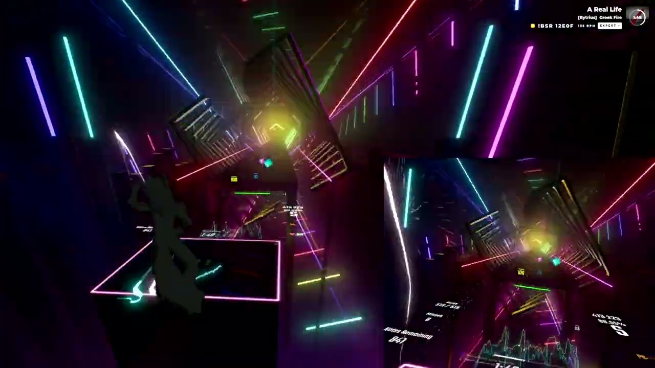 Beat saber - A Real Life by Greek Fire