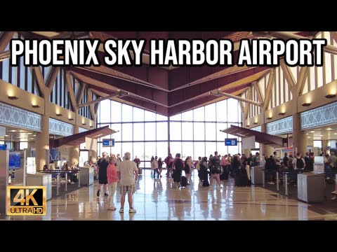 Video: Feniks Sky Harbor aeroportidagi uyali telefonlar to'plami