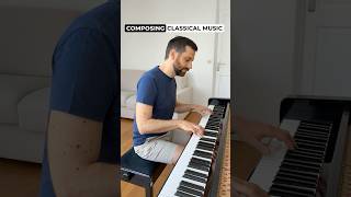 Working on a new music composition...