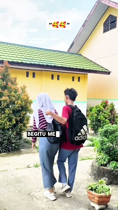 momen romantis anak SMA #romantis #putihabuabu #pacaran #bucin