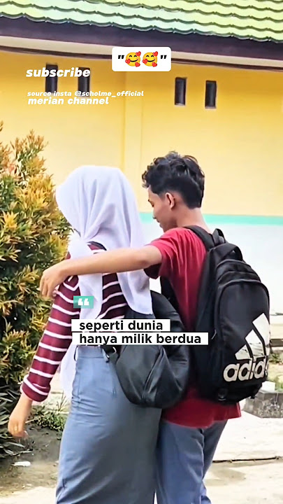 momen romantis anak SMA #romantis #putihabuabu #pacaran #bucin