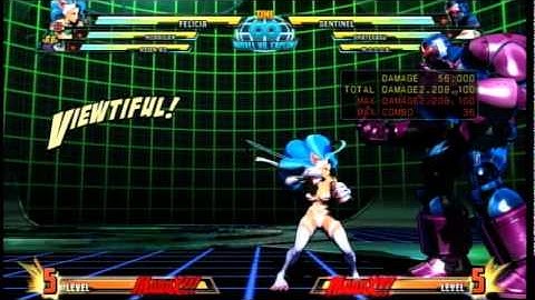 Marvel vs Capcom 3 - Felicia X-Factor Cat Spike infinite