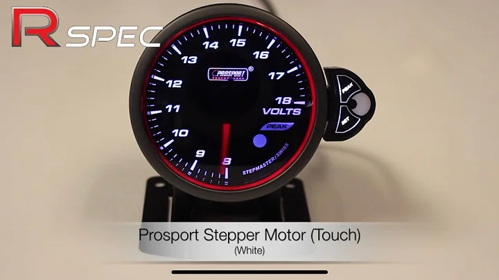 Prosport Stepper Motor Touch Gauge