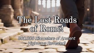 The Lost Roads of Rome: 300,000 Kilometers of Ancient Highways Revealed! #romanempire  #archaeology