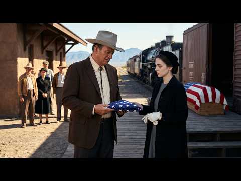 John Wayne Saw A War Widow Denied Her Husband's Flag In Texas 1957 — Then He Carried It Home