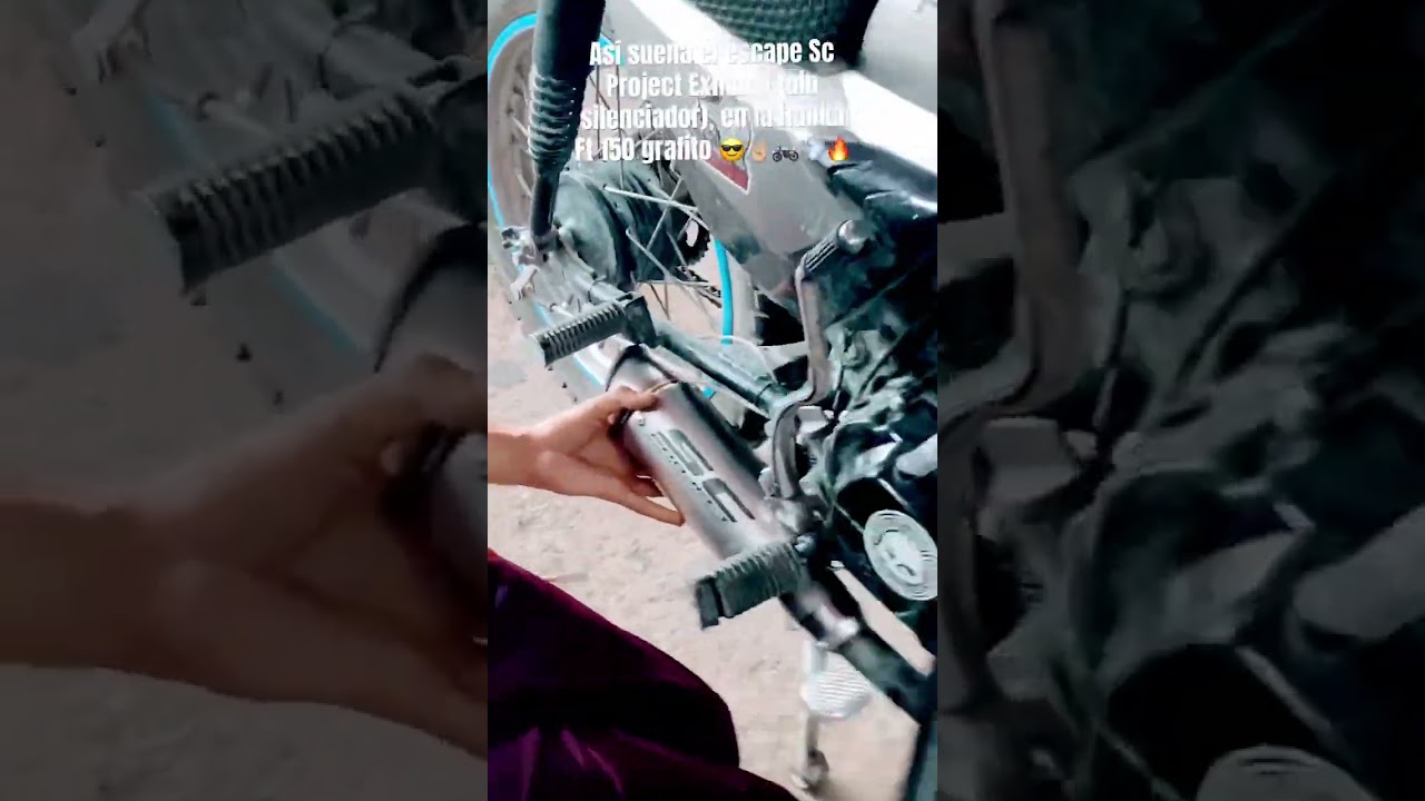 SC PROJECT EXHAUST EN ITALIKA FT 150 GRAFITO (SIN SILENCIADOR)