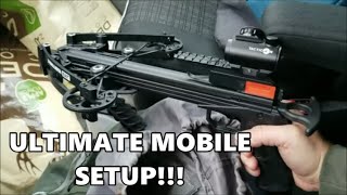 The Perfect MOBILE HUNTING Saddle set up! (Fast Cheap and Easy!)