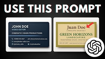 This ChatGPT Prompt Makes Unique Business Card