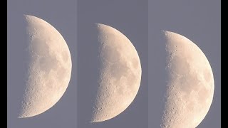 moonset time lapse