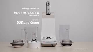 Cara Pemasangan Tescom Vacuum Blender TMV1500 (How To Assemble TMV1500)