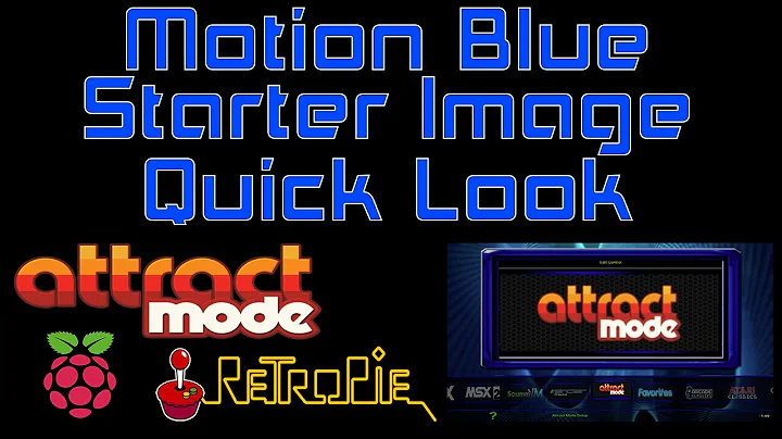 Motion Blue Attract Mode Starter Image By David Marti Quick Look