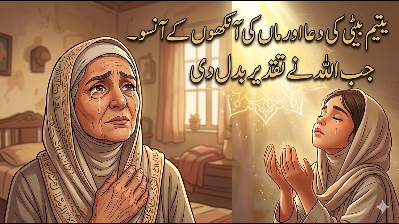 Aisi Dua Jisne Arsh Ko Hila Diya Yateem Beti Aur Maa Ki Taqdeer