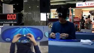 Rubiks Clock : 6.91 Official (former) NR Avg. and 6.09 Single  [Thailand Championship 2016]
