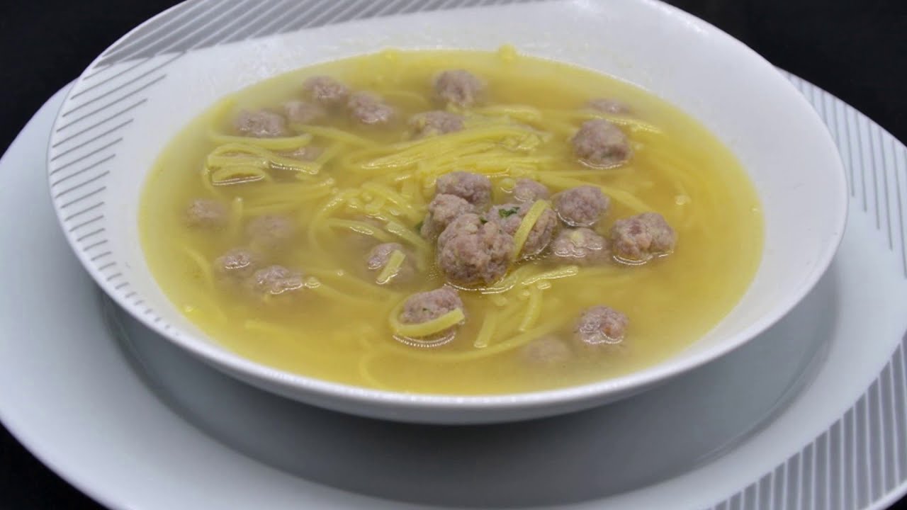 Ricette Di Natale Polpettine Di Carne Per Taglierini In Brodo YouTube ricette-di-natale-polpettine-di-carne-per-taglierini-in-brodo-youtube
