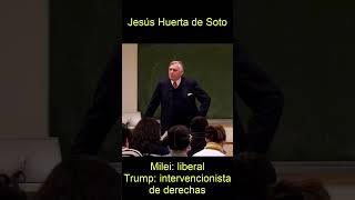 ¿Es Milei igual que Trump? #libertarismo #milei