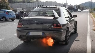 Mitsubishi Lancer Evolution VIII MR FQ-340 w/ Turbo Anti-Lag: Accelerations, Launch & OnBoard!