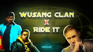 Wusang clan x Ride it |@DankRishu @arpitbaala @jayseanworldwide Resimi