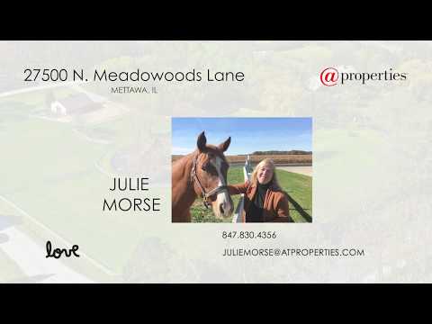 27500 N Meadowoods Lane, Mettawa, IL home video tour