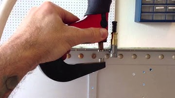 Nutplates attached with HPRS