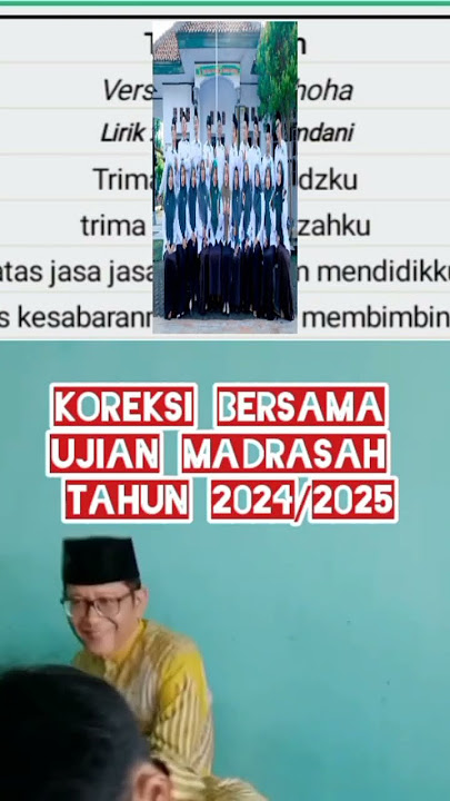 Terima Kasih versi Qod Anshoha merdu