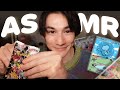 Pokmon card asmr to help you sleep crinkle sounds card shuffling whispering