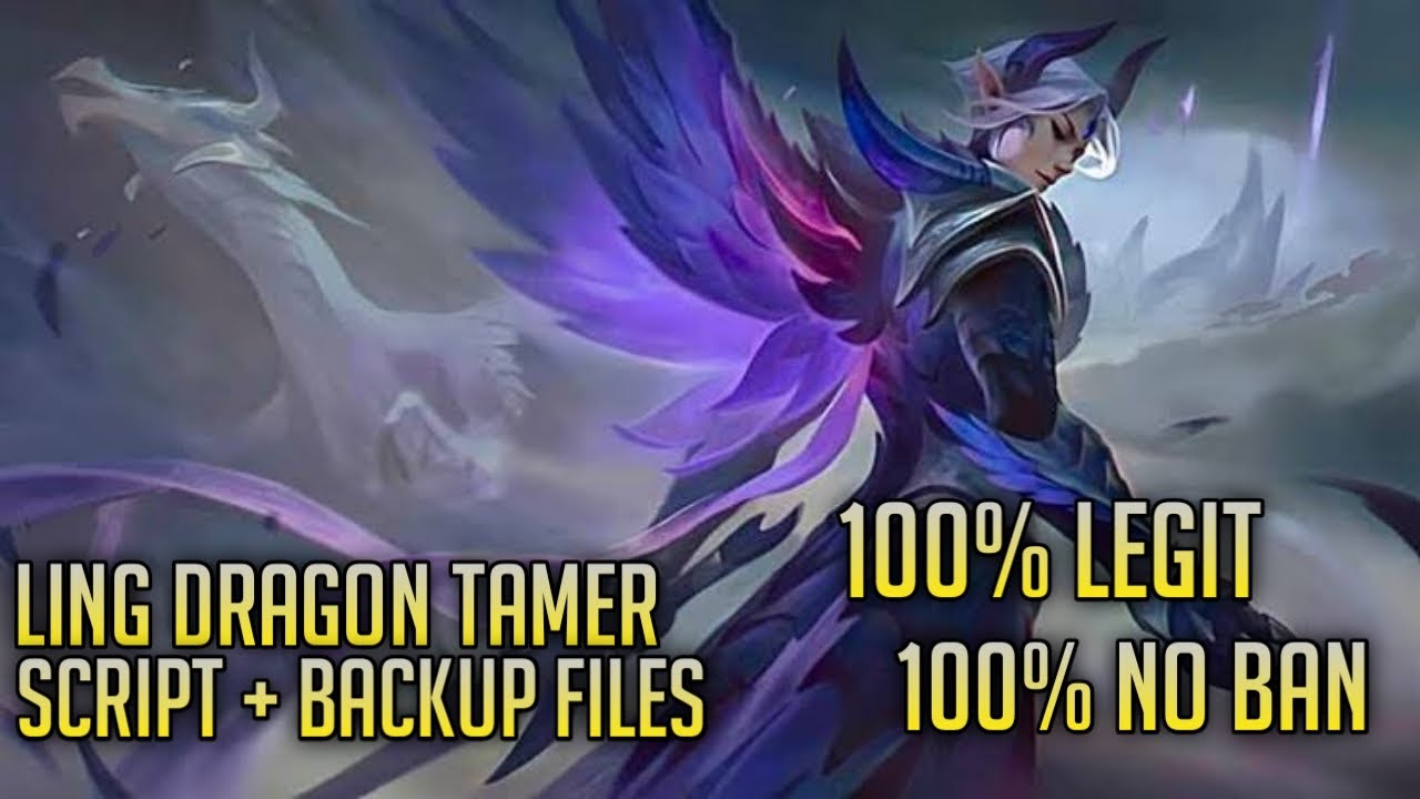 LING DRAGON TAMER SKIN SCRIPT WITH BACKUP FILES! MLBB