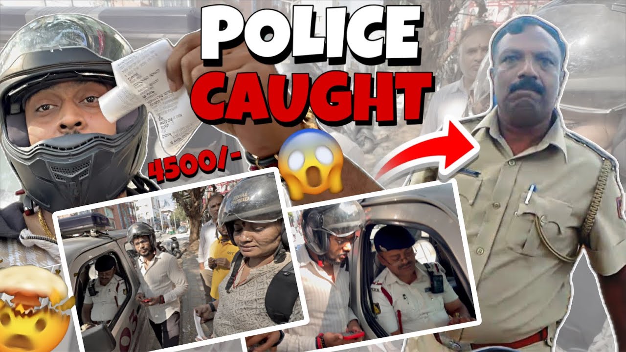 POLICE CAUGHT 😱 || ಕೆಂಪಿ HUSBAND 🥲 || #kannada #vasanthrajgowda 