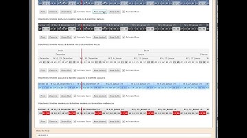 FlexGanttFX Timeline Features
