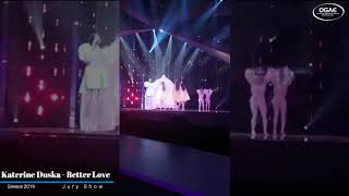 Katerine Duska - Better Love - Jury Show - OGAE GREECE