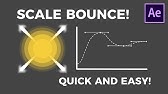 Bounce Expression In After Effects Youtube