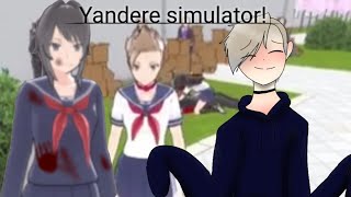 Playing yandere simulator for the first time | Yandere simulator