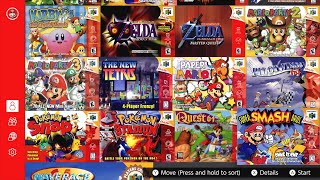 Nintendo Switch N64 Online   - More 1