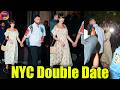 Taylor Swift Blooming in Spring Florals With Travis Kelce for 2nd Full PDA Date Night at Zero Bond