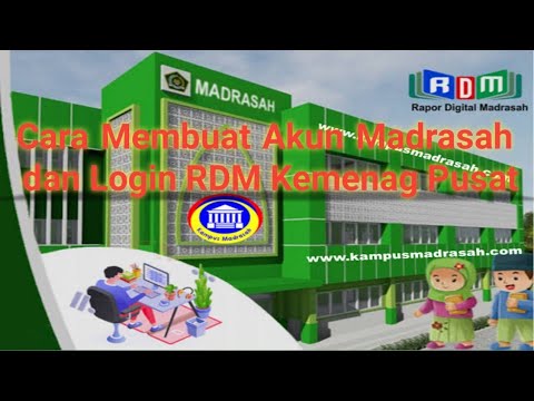 Cara login portal rdm kemenag pusat