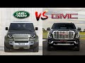 2025 GMC Yukon vs 2025 Land Rover Defender | Rugged Luxury SUV Showdown