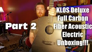 KLOS Deluxe full carbon fiber unboxing part 2!