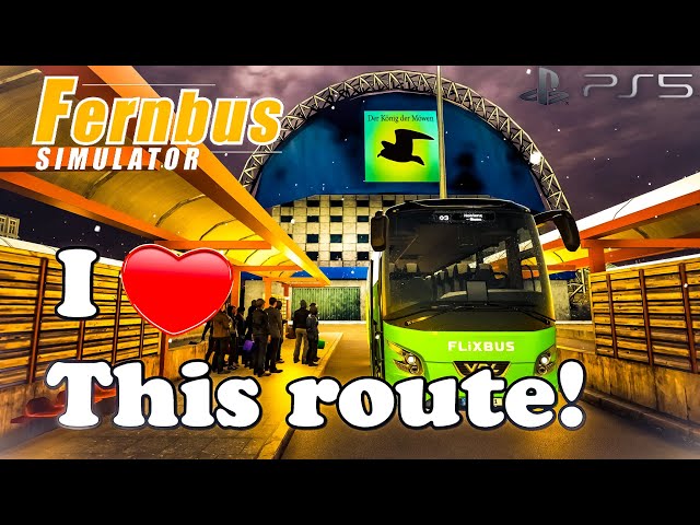 I love this route!  Fernbus Simulator PS5 