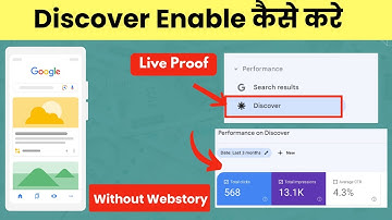 Live Proof 🔥✅ Google Discover Enable Kaise Kare | How to enable discover in search console