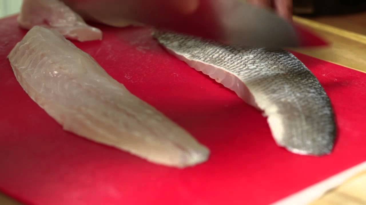 Pan-fried sea bass with lemon verbena by Alfred Prasad