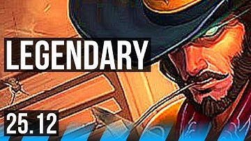 TWISTED FATE vs VLADIMIR (MID) | 54k DMG, Legendary, Rank 12 TF | EUW Challenger | 25.12