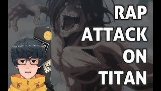 vtuber lokal bikin rap tentang attack on titan di stream muse id @BioRimawal