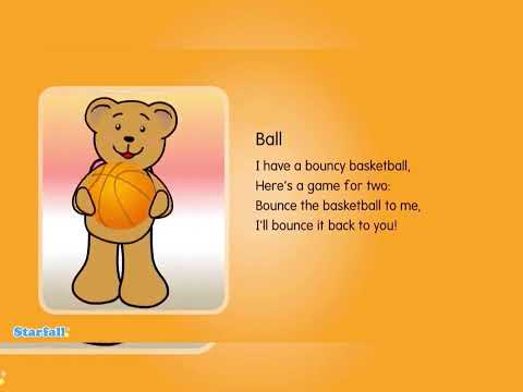 Starfall Letter B In 100X Speed