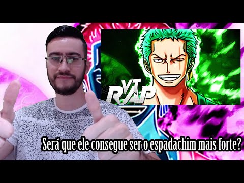 React - Melhor Espadachim | Roronoa Zoro | VT raps Prod.@Infinitely