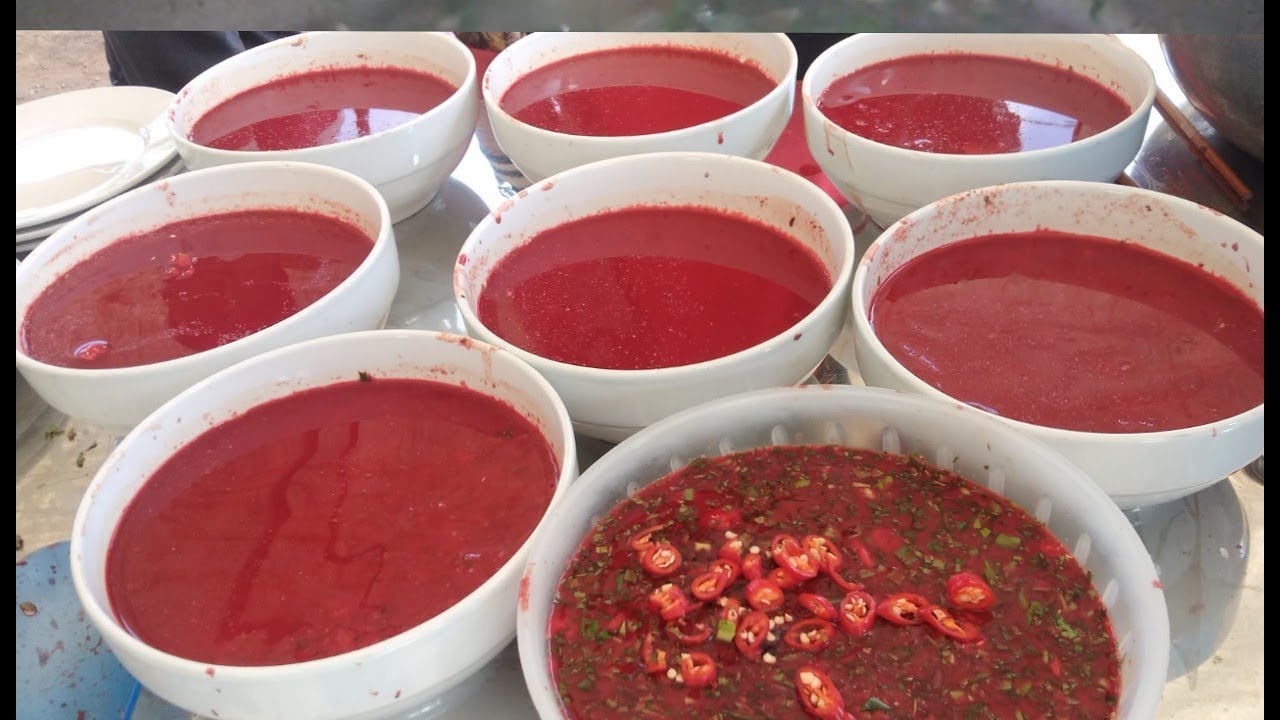 Mổ Con Bò 105kg Thịt Chuẩn Bị Đám Cưới Và Món Tiết Canh Bò,Pịa Bò/Hoàng ...