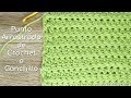 Punto Arrastrado de Crochet - Ganchillo Paso a Paso | Aumentos y Disminuciones Incluidos