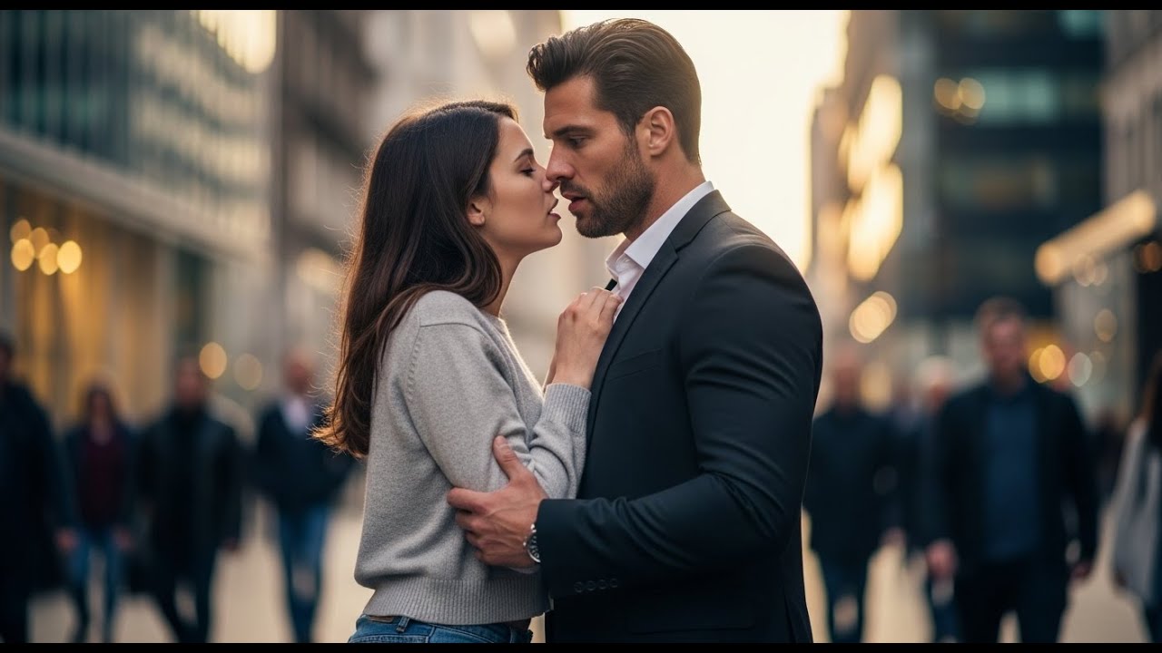 She Whispered ‘Pretend to Kiss Me’ to a Stranger — Not Knowing He Was the Billionaire Boss