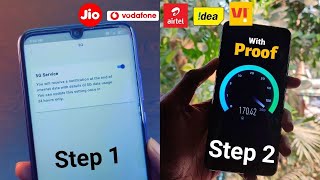 Enable 5G Data Service in Any 4G Phone 100% Working New Trick by TechnoMind Ujjwal | 5G APN Settings screenshot 1