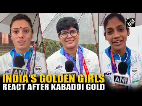 Asian Games 2026: India's Golden Girls React After Kabaddi Gold Medal Win Against Iran