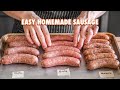 How to make your own sausage